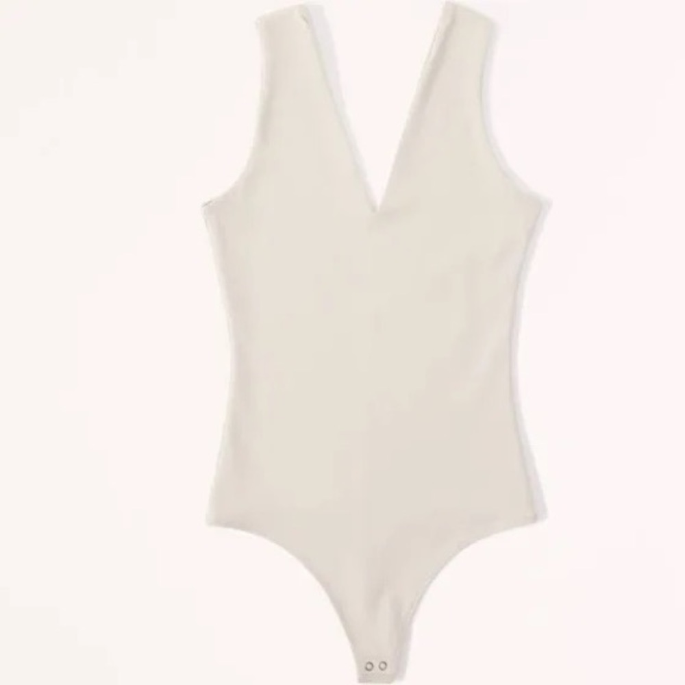 Abercrombie V-neck Sleeveless Bodysuit